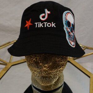 Up-cycled Bucket Hat, Unisex M-L, Multicolored